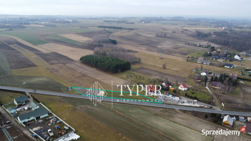 Działka ogrodzona 19 arów Lisia Góra małopolskie