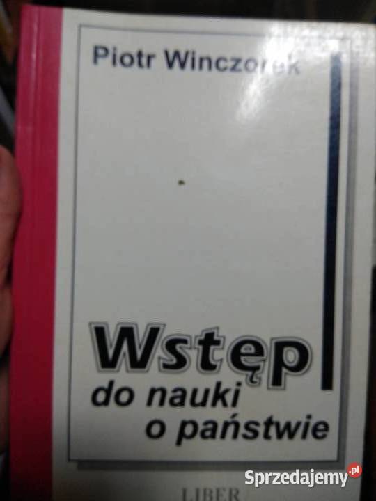 Wstęp do nauki o prawie Wińczorek Warszawa Podręczniki