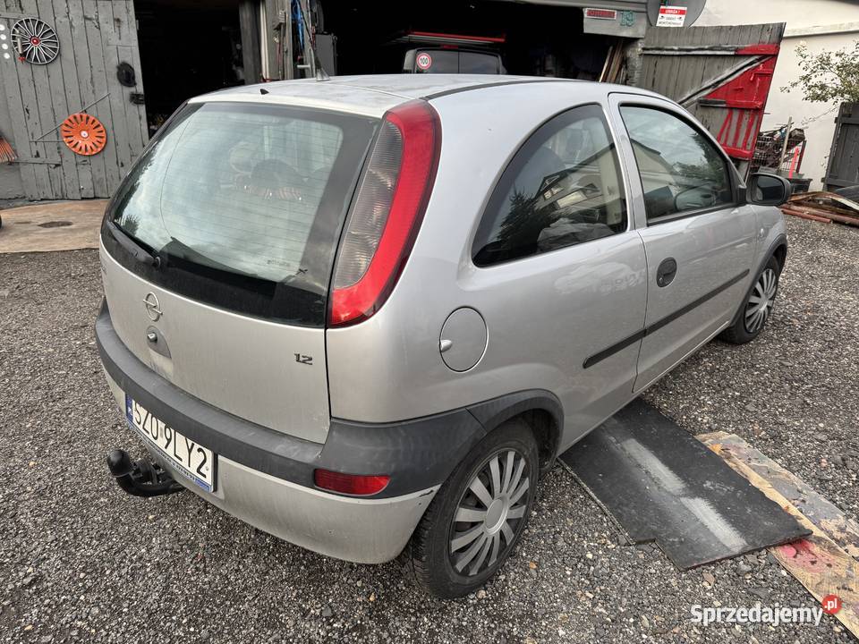 Opel Corsa C bez rdzy z hakiem śląskie Golasowice