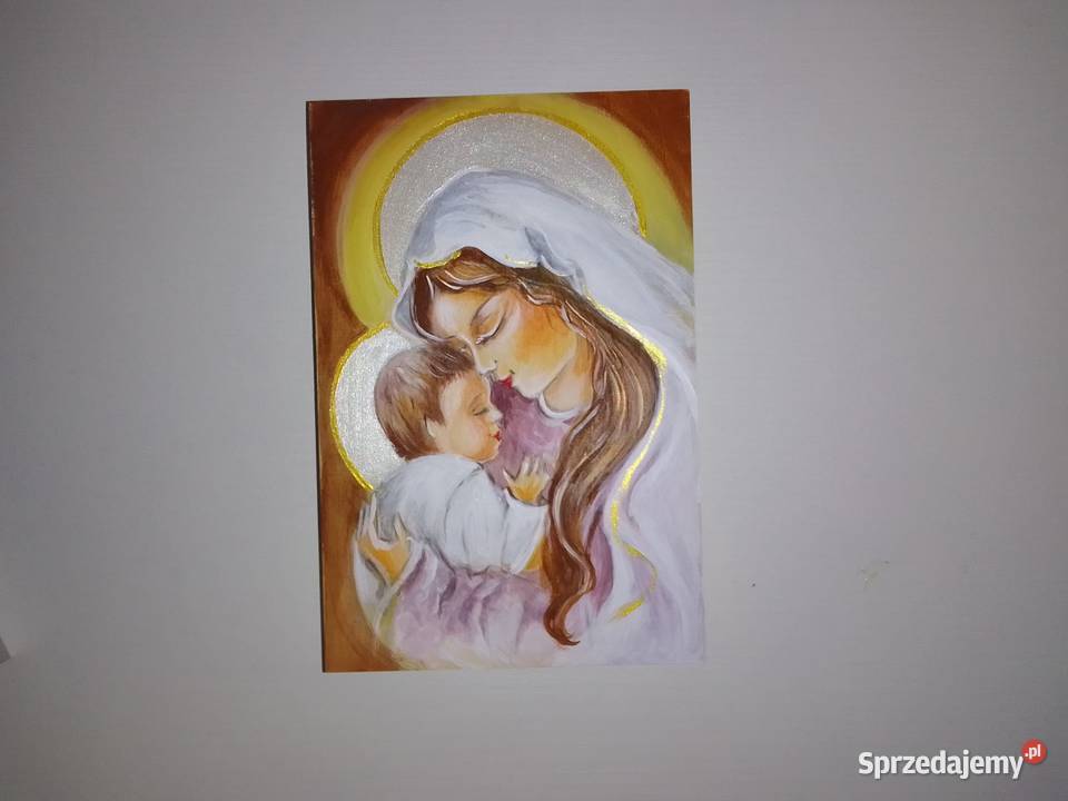 Obrazek ręcznie malowany śląskie Katowice