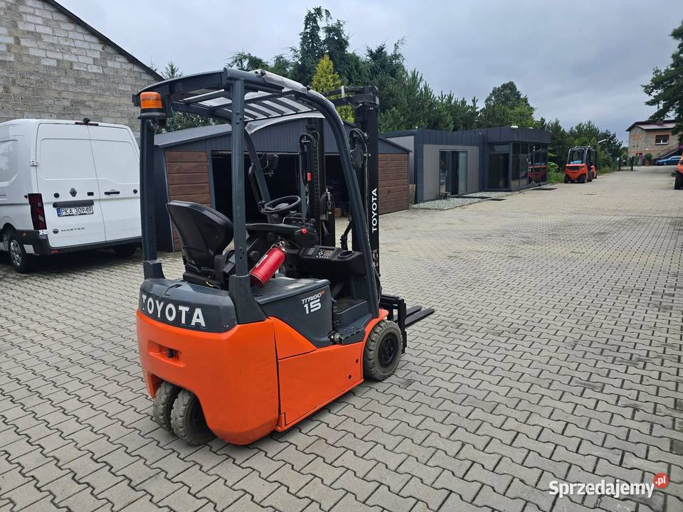 Toyota 8FBE15T Polski salon Toyota wielkopolskie Godziesze Małe