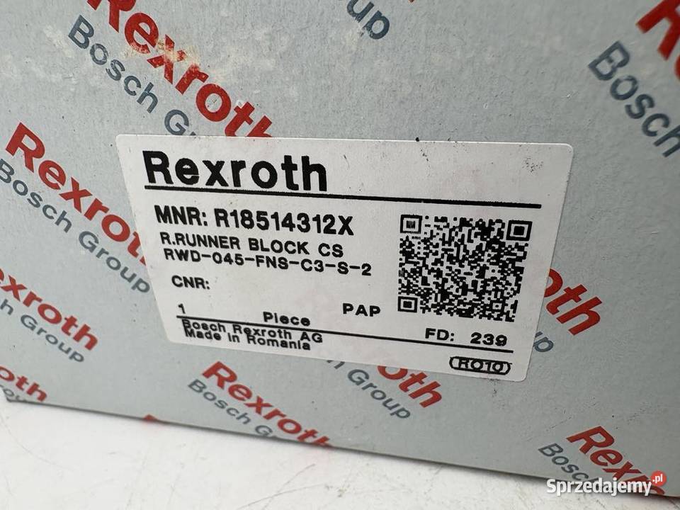Rexroth R18514312X Prowadnica liniowa Warszawa