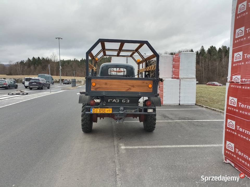 GAZ 63 1961r zabytek zabytkowy 4x4 4wd dodge Pasiecznik
