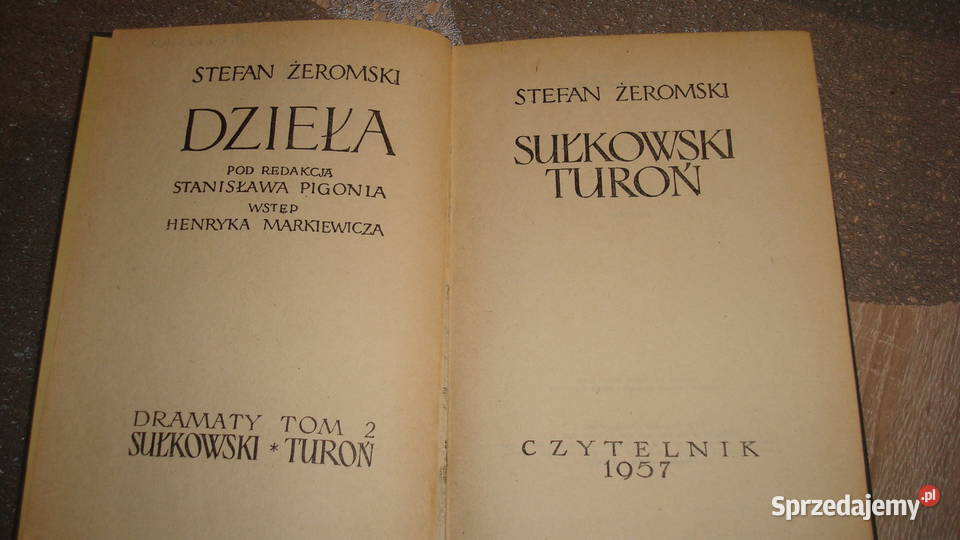 Sułkowski Turoń Żeromski js Książki i Podręczniki