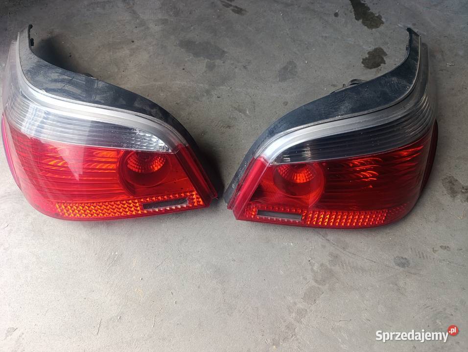 Lampy Tył BMW E60 komplet Europa Lampy tylne wielkopolskie Brdów
