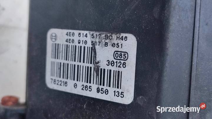 AUDI A8 D3 42 TDI 0510 POMPA STEROWNIK ABS Motoryzacja świętokrzyskie