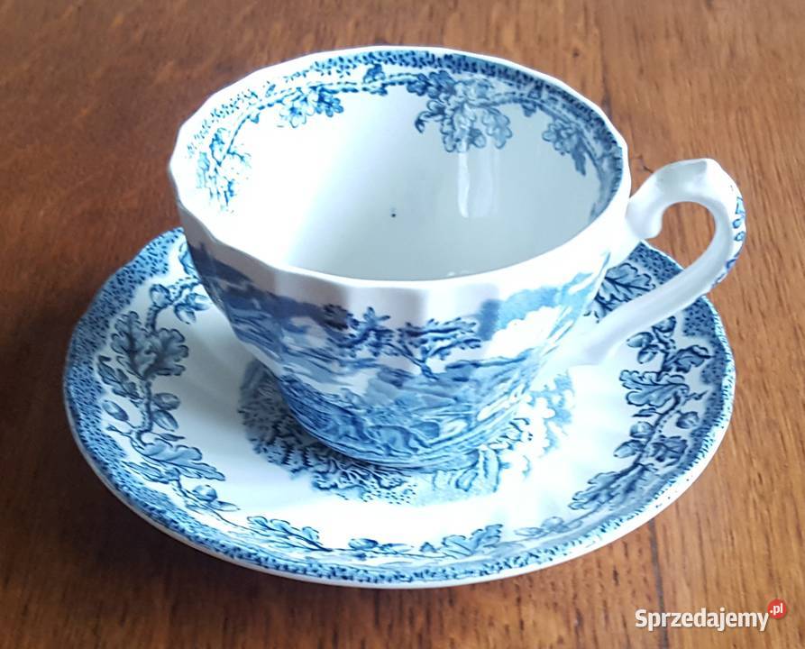 Porcelana angielska zestaw do kawyherbaty 6 osób Warszawa