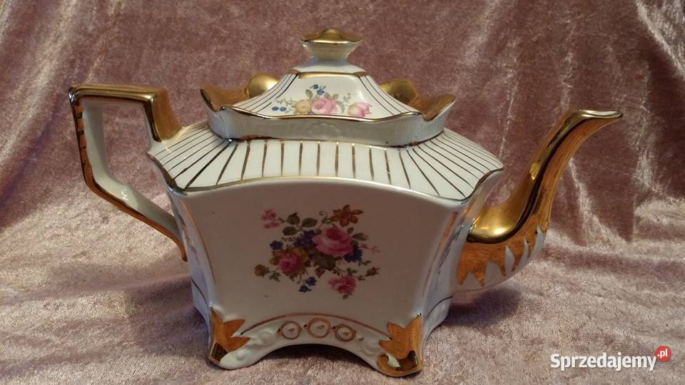 Czajnik stary angielski Arthur Wood złocony Art Kraków sprzedam