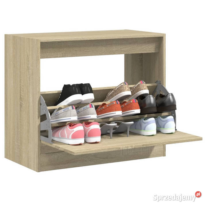 Szafka na buty dąb sonoma 80x42x69 materiał Na buty mazowieckie sprzedam