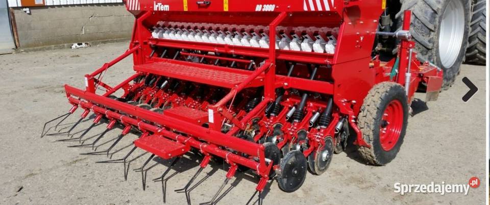 Siewnik zbożowy irtem talerzowy 3m Radziejów
