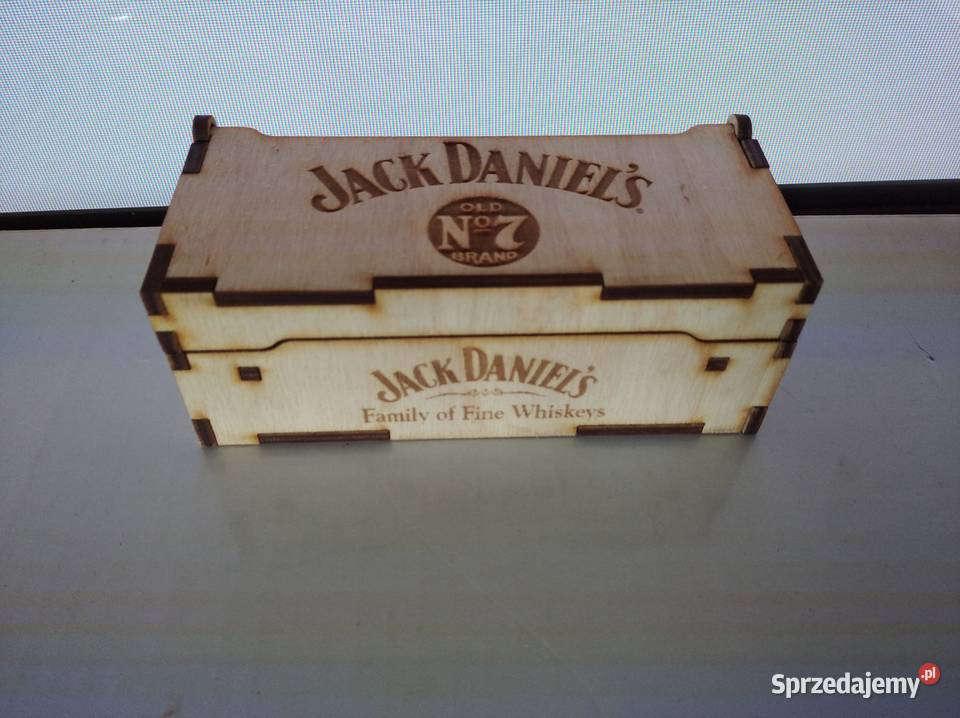 Pudełko Jack Daniels eko sklejka prezent śląskie Czechowice-Dziedzice