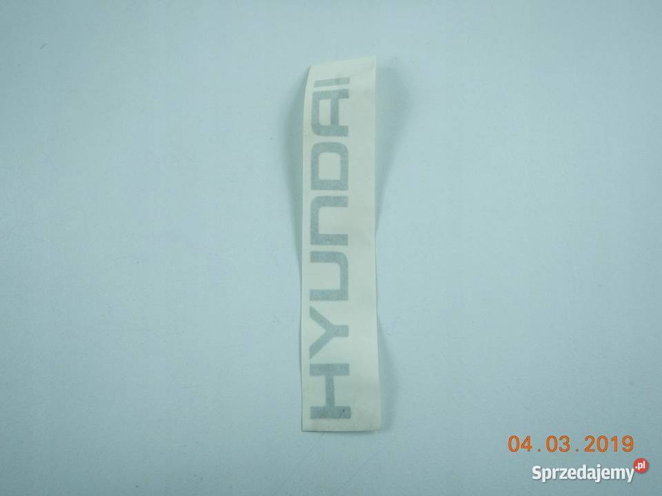 EMBLEMAT ZNACZEK KLAPY HYUNDAI ACCENT 9499 osobowe