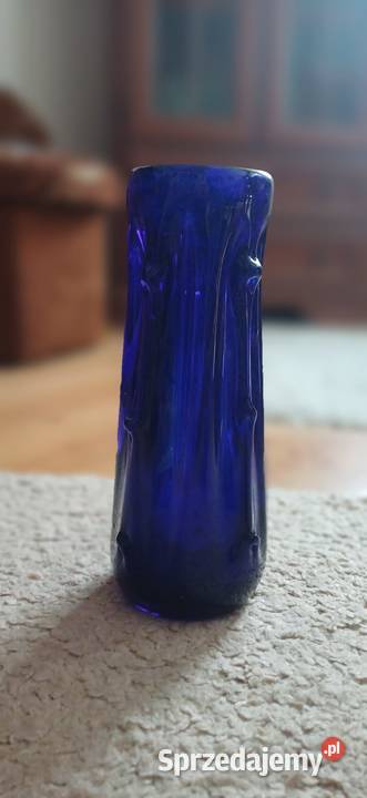 Kobaltowy szklany zestaw Olsztyn