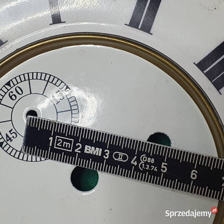 Tarcza porcelanowa do zegara linkowego z Wrocław