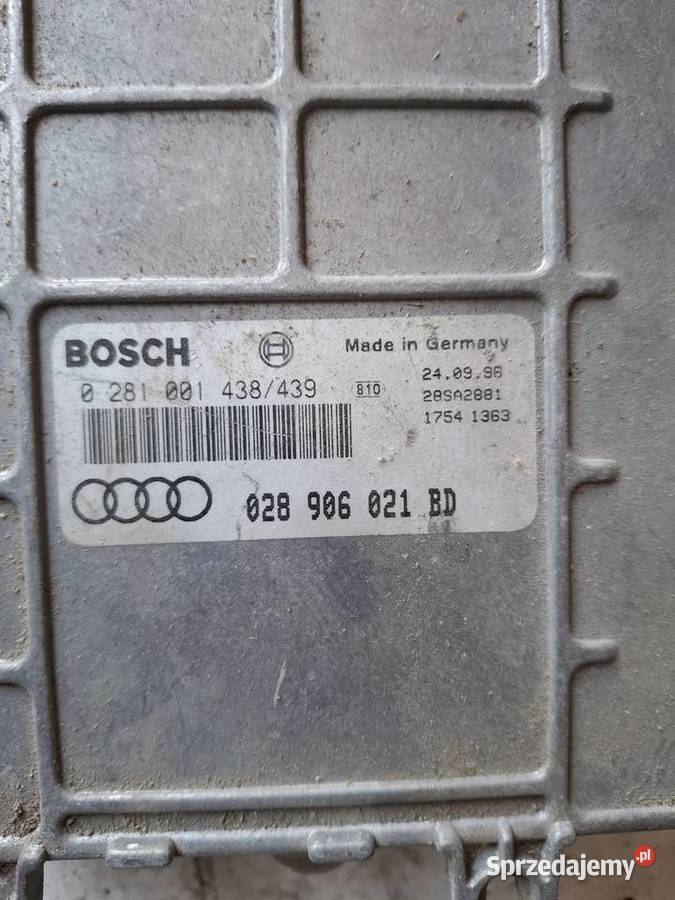 Komputer Sterownik Silnika Audi A4 B5 19TDI Wisznice