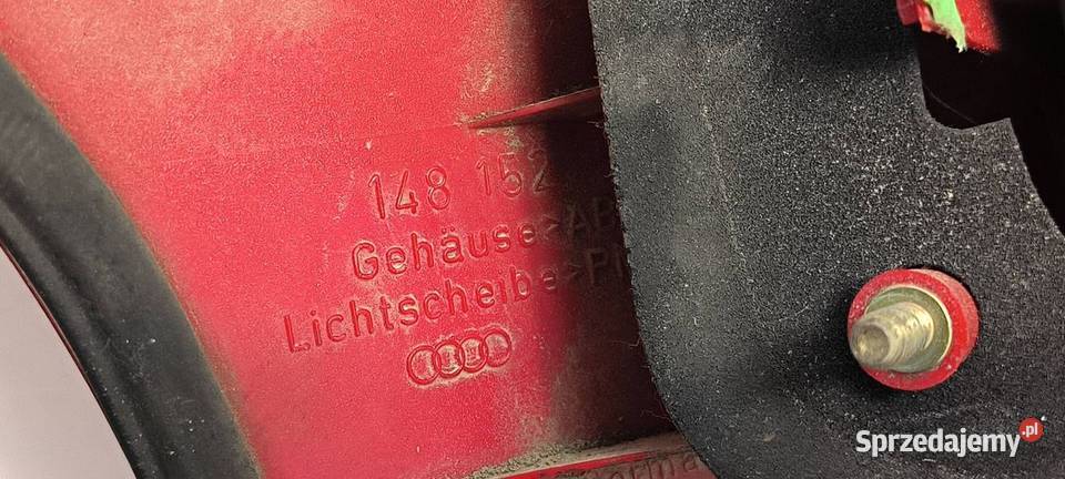LAMPA PRAWA TYŁ AUDI A6 C5 4B5945096 osobowe Lipno