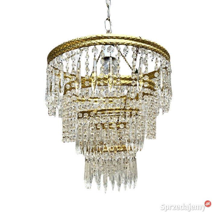 Żyrandol kryształowy eleznobrodsk Sklo Warszawa