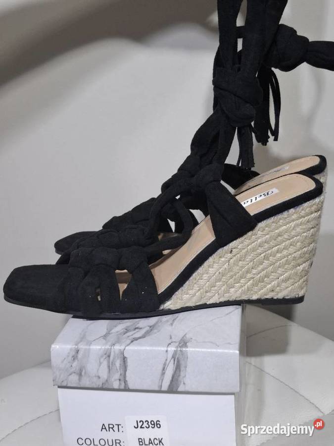 Bellamica 40 sandały platformy koturny espadryle Kraków