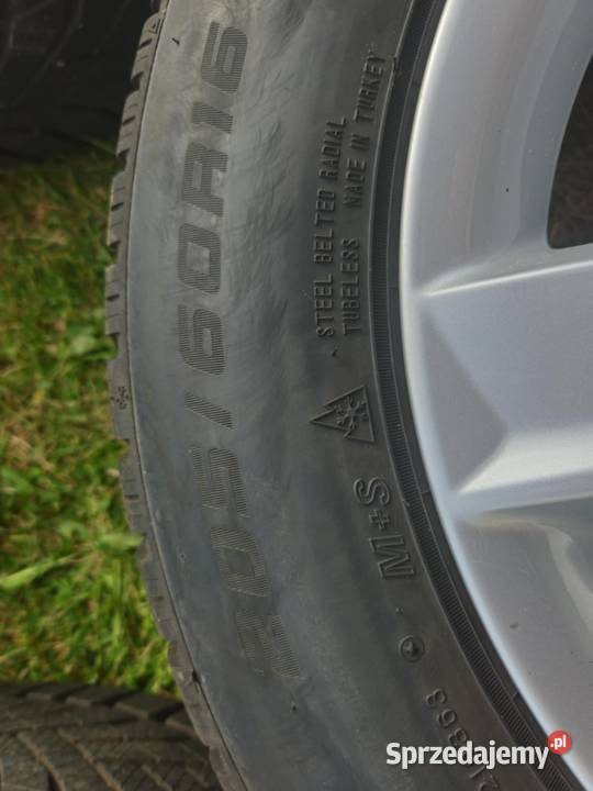 Felgi Audi 5x112 opony zimowe FALKEN 20560 R16 Samochodowe łódzkie Radomsko