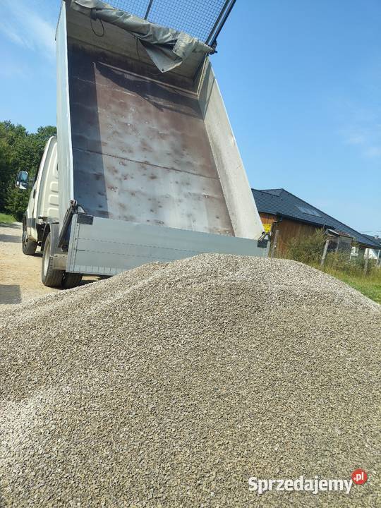 kruszywo kliniec 030 pod kostkę drogę transport Dom i Ogród Skawina sprzedam