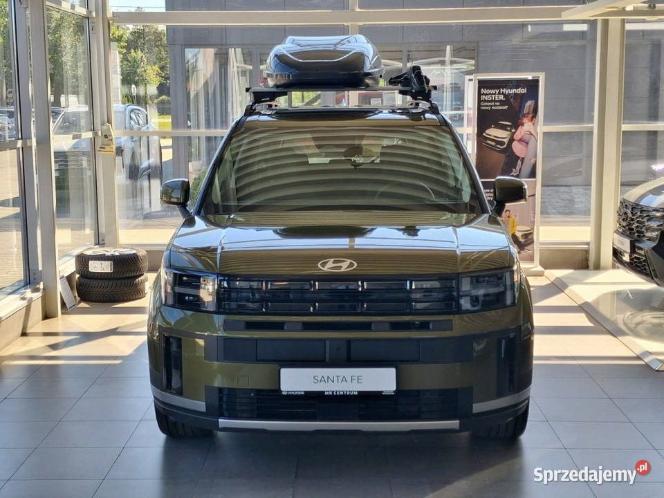 Hyundai Santa Fe Dostępny ręki Ocado Green Pearl asystent pasa ruchu Piotrków Trybunalski