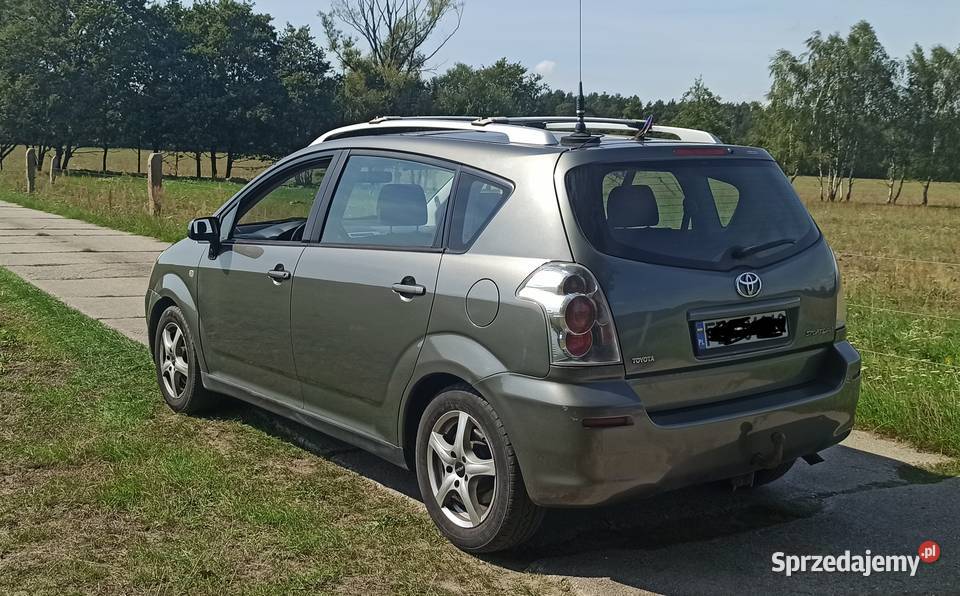 Toyota Corolla Verso II D4D2000 116 7 os 2005 r Zarejestrowany w Polsce Corolla Verso Bronowice sprzedam
