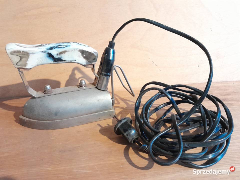 Stare zabytkowe żelazko zabytek antyk retro Dąbrowa Górnicza