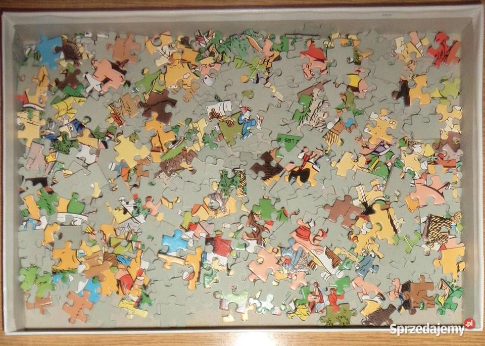 old vintage puzzle Asterix Obelix 500 podkarpackie Rzeszów