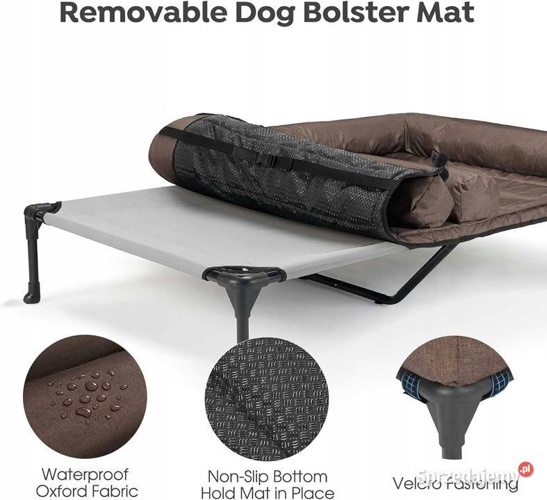 Veehoo legowisko psa czarny 120 x 81 Używane Myszyniec