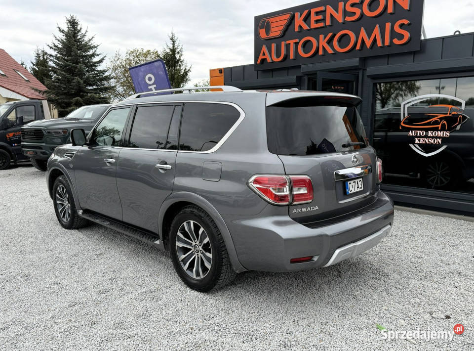 Nissan Armada 8mio osobowy Podgrzewane fotele SUV kujawsko-pomorskie Bydgoszcz
