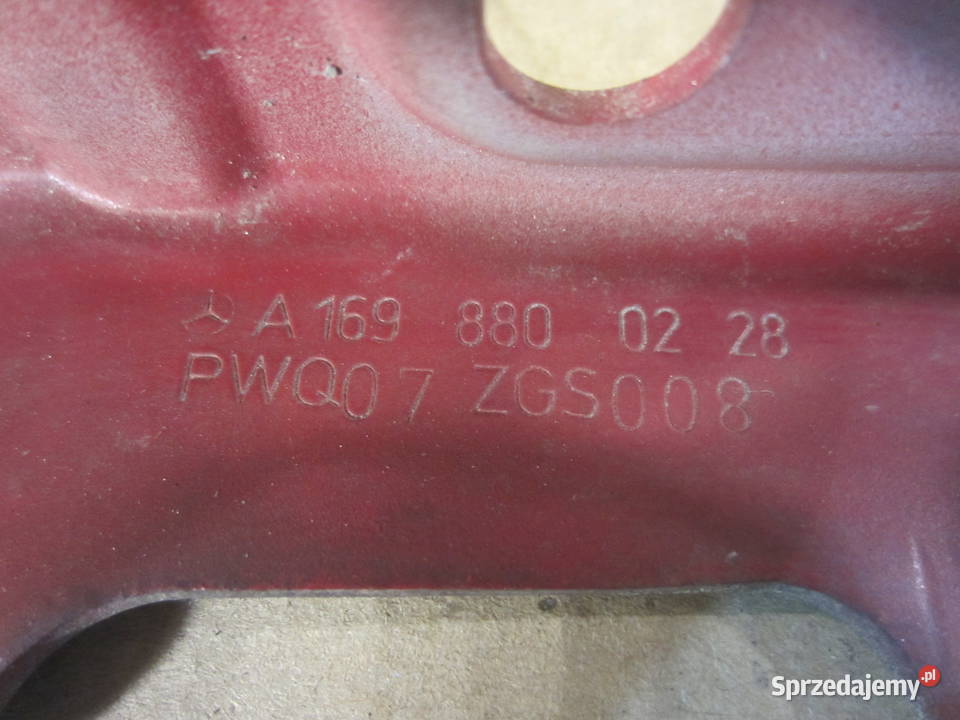 Zawias maski prawy A1698800228 mercedes a klasa Szczecin