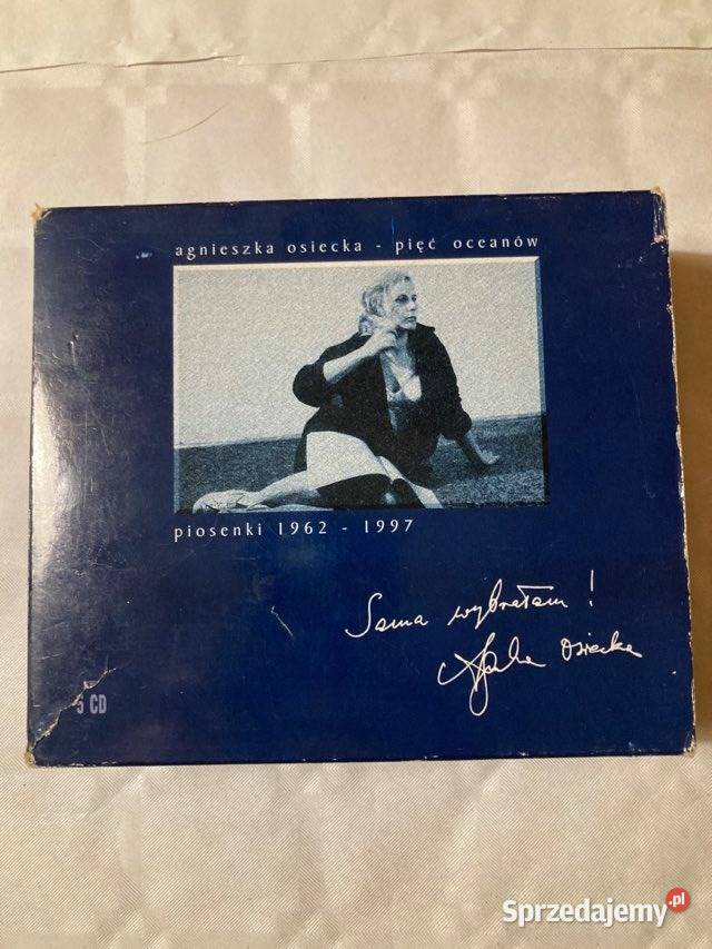 Agnieszka Osiecka Pięć oceanów zbiór 5 płyt CD CD Płyty i kasety