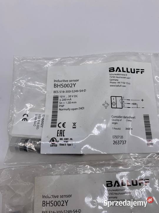 Balluff BHS002Y BES 516300S249S4D Czujnik Warszawa