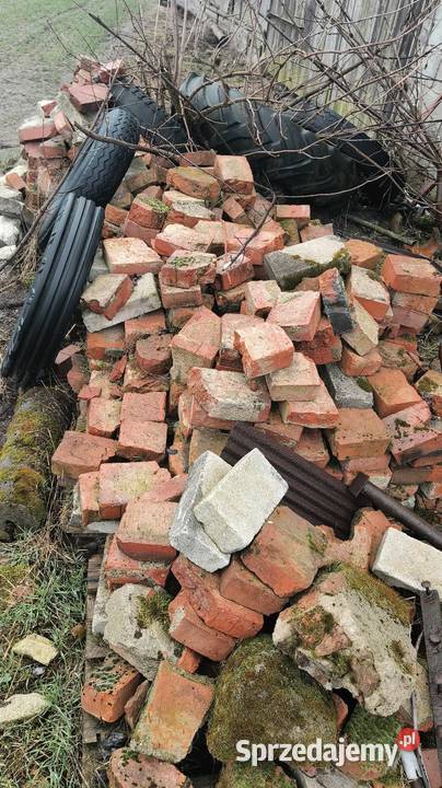 Cegła z rozbiórki domu wielkopolskie