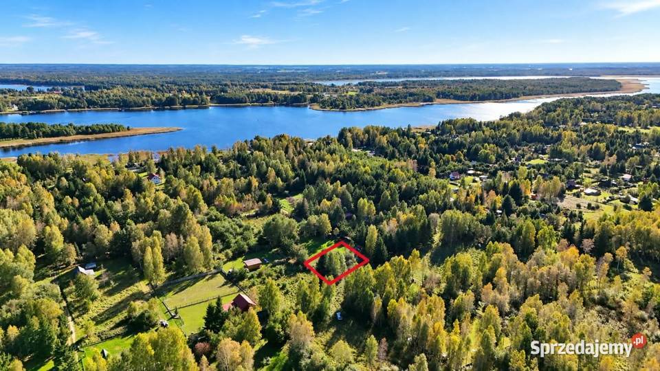 Działka rekreacyjna w Szczechach Małych jezioro warmińsko-mazurskie Szczechy Małe