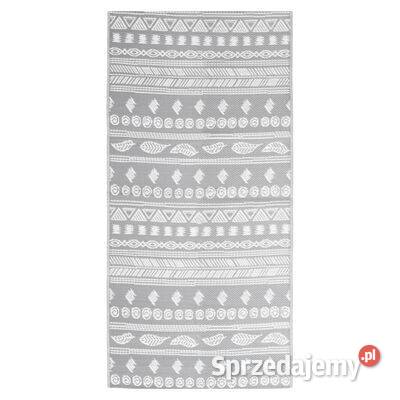 vidaXL Dywan zewnętrzny szary 80x150 PPSKU316968