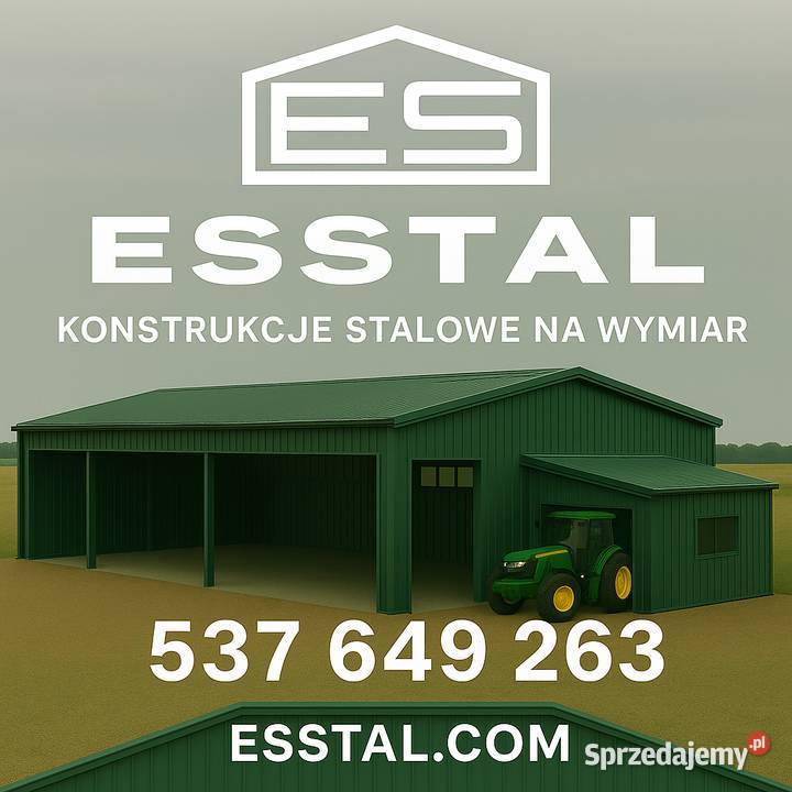 Otwarta Wiata Blaszana HALA MA MASZYNY Magazyn pomorskie Chojnice sprzedam