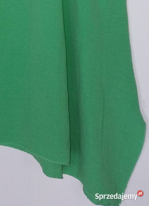 4XL Włoska tunika nowa groszkowa zieleń Gliwice sprzedam
