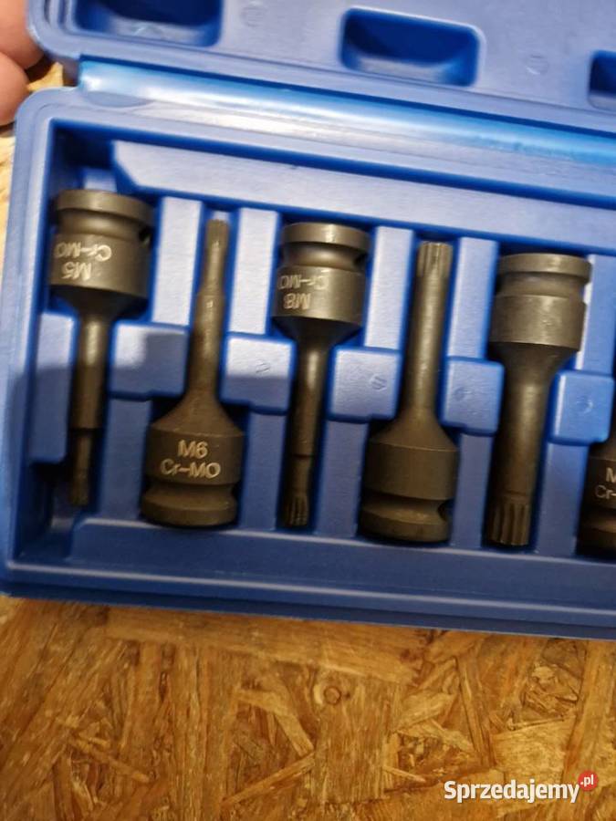 Zestaw 8 kluczy bitów udarowych Spline 12 M5M18