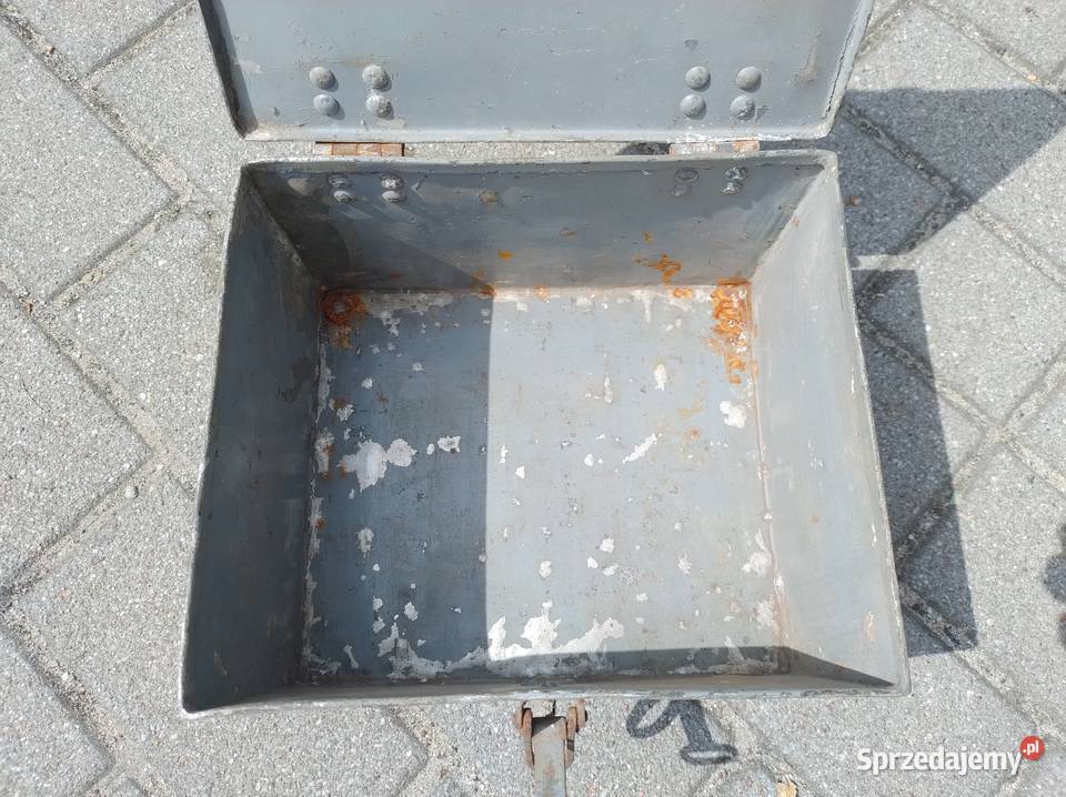 Pojemnik puszka skrzynka na zapalnikio torped U pomorskie Gdynia sprzedam