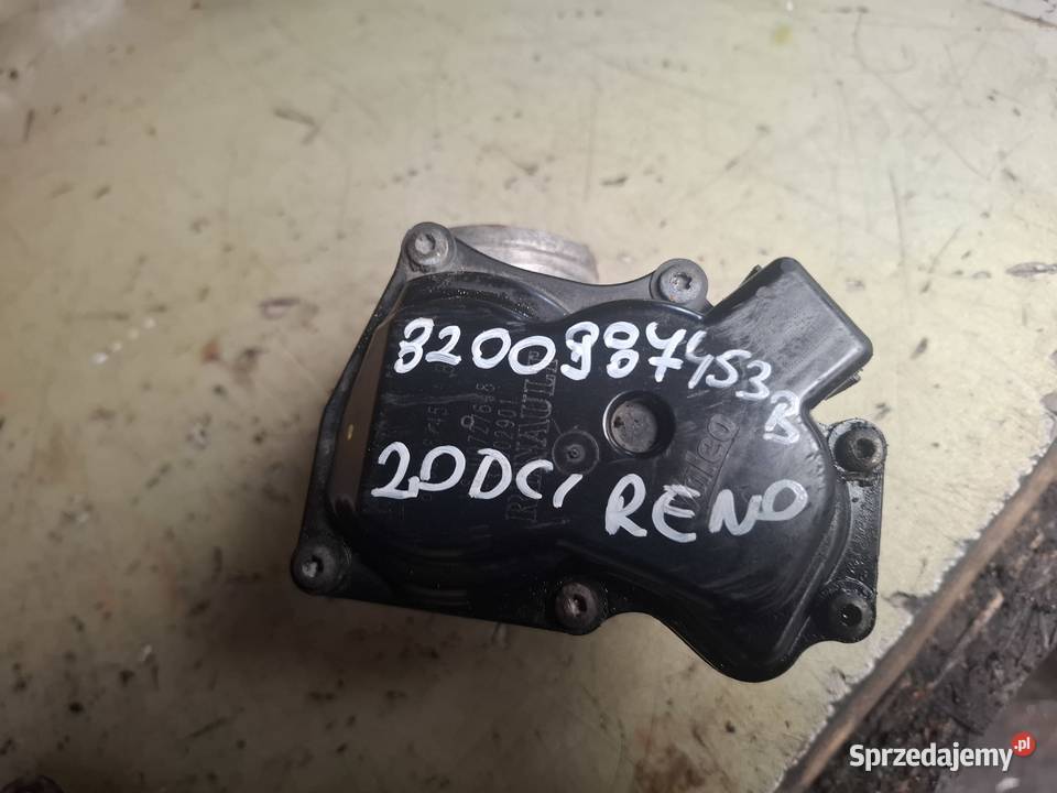 RENAULT NISSAN 20 DCI przepustnica 8200987453b Kielce