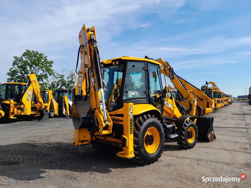 JCB 3CX AEC 2021R KOPARKOŁADOWARKA CASE CAT 1432h Krotoszyn