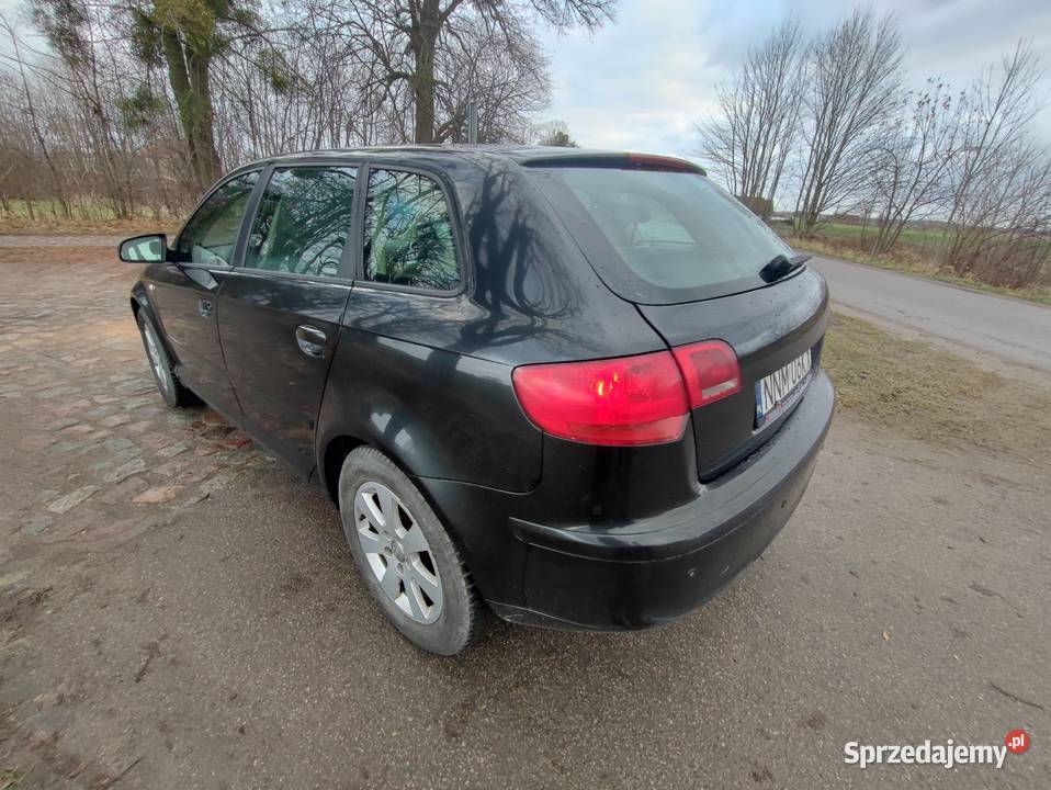 Audi a3 8P 20tdi 140 2005r warmińsko-mazurskie Lidzbark Warmiński