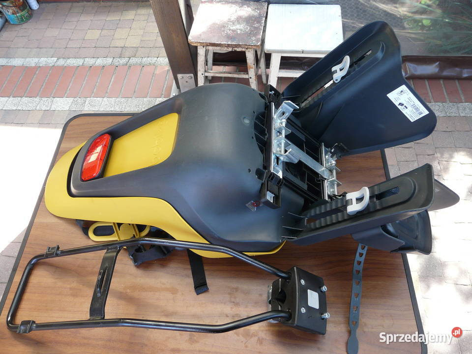 Fotelik rowerowy BOBIKE Maxi One E8D z dwoma
