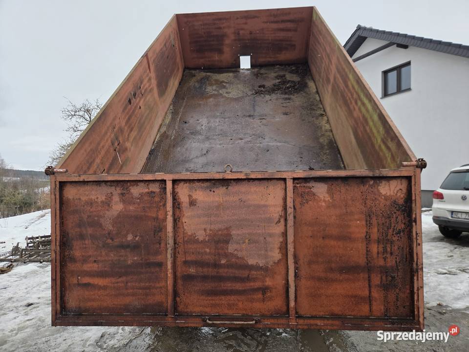 Przyczepa jednoosiowa wywrotka Lubomino