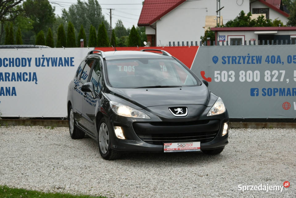 Peugeot 308 SW SW 16HDi 90 2010r Klima Czujniki centralny zamek sprzedam