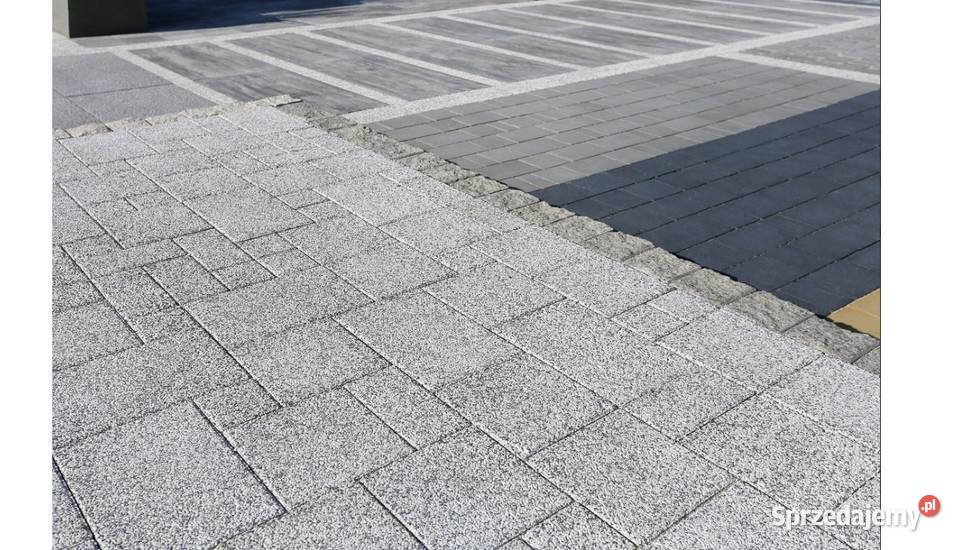 Kostka Brukowa Nodica 6 Lux Perła Grafit Podjazd Kostka brukowa mazowieckie Wielogóra sprzedam