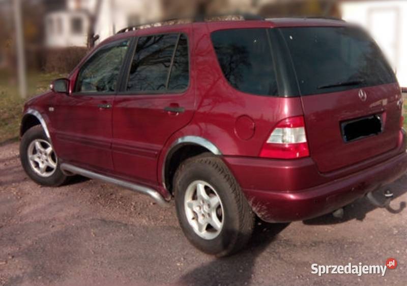 Mercedes W163 ML nakładki na błotniki kpl 4 Akcesoria