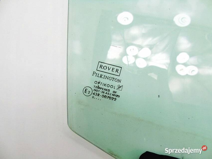 SZYBA DRZWI PRAWY PRZÓD ROVER 400 420 416 414 osobowe Drzwi Sosnowiec
