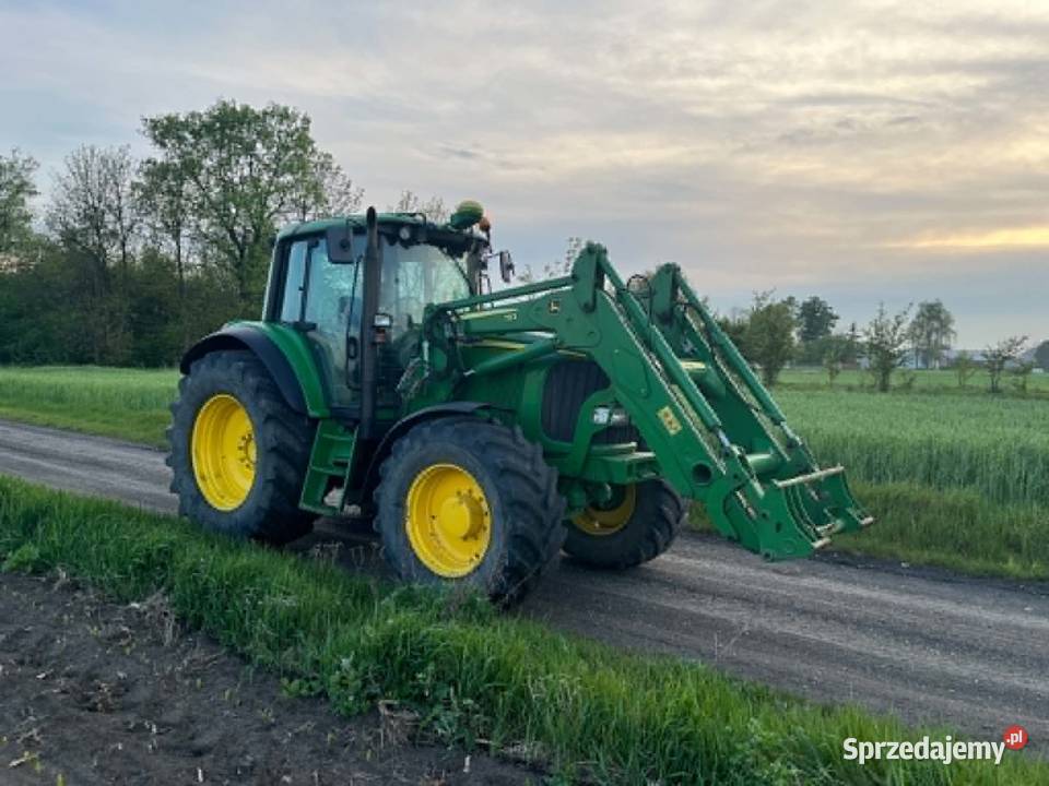 John Deere 6820 Z Ładowaczem Pneumatyka Koniecpol